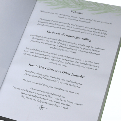 My Pleasure Journal - Matcha Moment